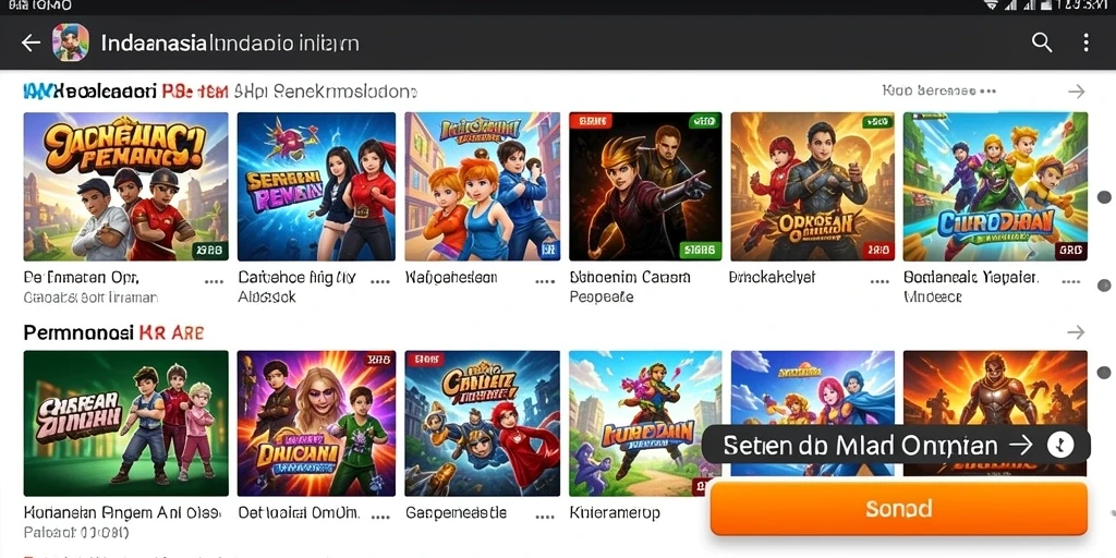 Tampilan awal yang menawan dan intuitif.