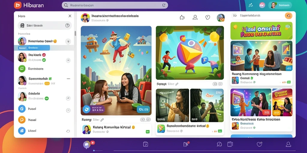 Tampilan antarmuka yang user-friendly dan menarik.