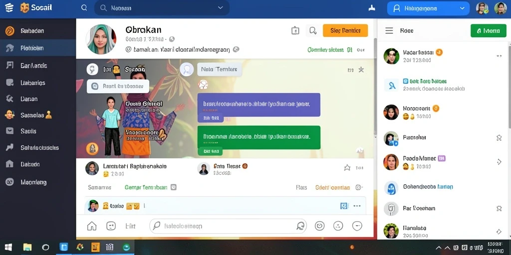 Tampilan antarmuka yang user-friendly dan modern.