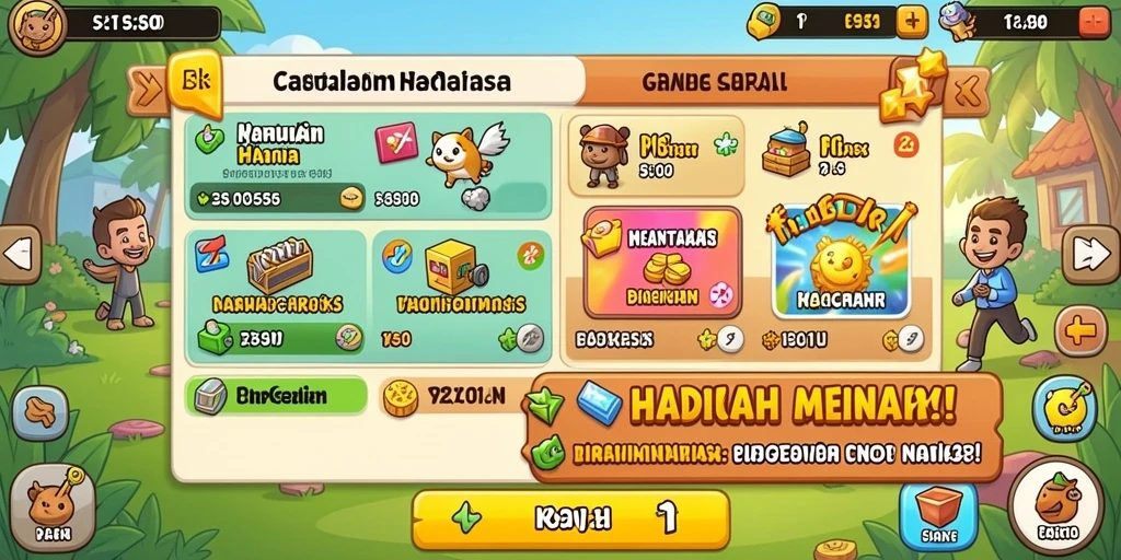 Tampilan antarmuka yang menarik dan intuitif.
