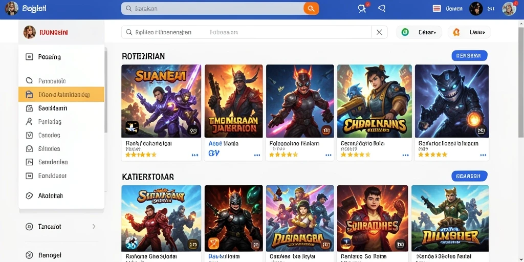 Tangkapan layar menunjukkan aksi seru dalam permainan.